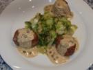 Rinderfilet mit Endiviengemüse und grüner Pfeffersauce - Rezept