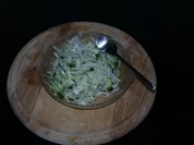 Salat: Weisskraut mit Gurke - Rezept