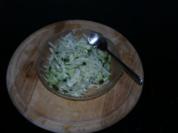 Salat: Weisskraut mit Gurke - Rezept
