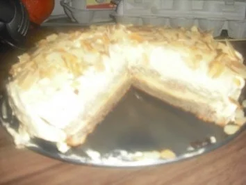 Rezept: Schwedische Mandeltorte Bild Nr. 6 Schwedische Mandeltorte - Rezept - Bild Nr. 6