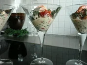 GLASFOOD 12:Algensalat mit Krebsfleisch.... - Rezept