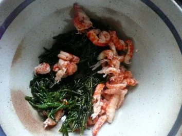 Rezept: GLASFOOD 12:Algensalat mit Krebsfleisch.... Bild Nr. 4 GLASFOOD 12:Algensalat mit Krebsfleisch.... - Rezept - Bild Nr. 4