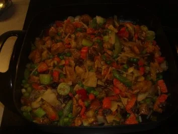 Pfannengerichte: Asiatische Hühnchen-Nudelpfanne - Rezept - Bild Nr. 5