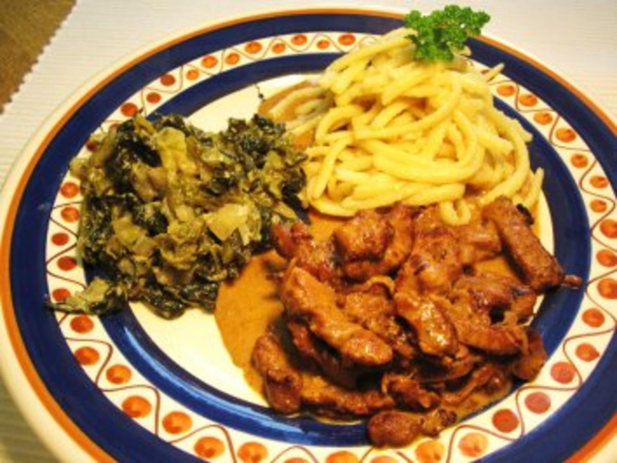 Gyros in Rahmsoße - Rezept mit Bild - kochbar.de