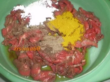 Rindfleisch mit Austernpilzen - Rezept - Bild Nr. 4