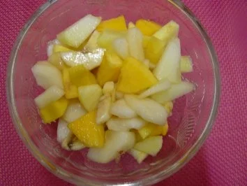 gelber Obstsalat - Rezept - Bild Nr. 3