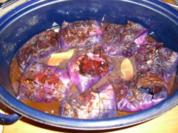 Rotkohlrouladen  (Foto ist geladen) - Rezept