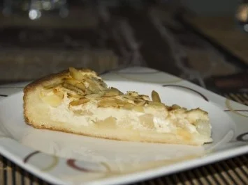 Rezept: Birnen-Marzipan-Tarte Birnen-Marzipan-Tarte - Rezept