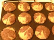 Nougat-Marmor-Muffins - Rezept