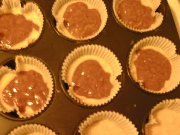 Nougat-Marmor-Muffins - Rezept - Bild Nr. 4