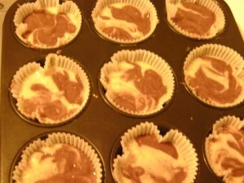 Nougat-Marmor-Muffins - Rezept - Bild Nr. 5