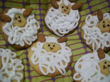 Rezept: Süße Osterlämmchen Bild Nr. 5 Süße Osterlämmchen - Rezept - Bild Nr. 5