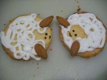 Rezept: Süße Osterlämmchen Bild Nr. 8 Süße Osterlämmchen - Rezept - Bild Nr. 8