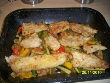 Leo´s bunter Fischauflauf - Rezept - Bild Nr. 4