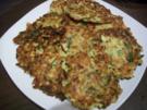 Gemüsepuffer mit Lachs - Tatar - Rezept