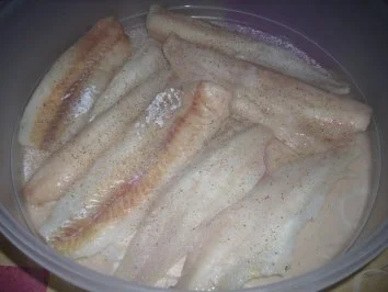 Teufelchens Pangasius in Seelachs-Knobauch-Ingwer-Sauce - Rezept