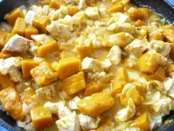 Kürbis - Puten - Ragout - Rezept - Bild Nr. 6