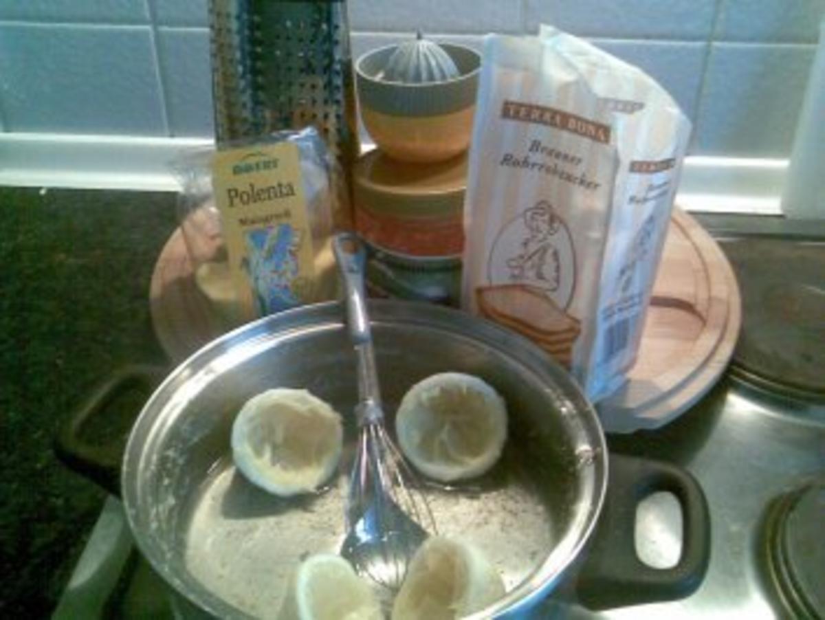 Zitronengriesbrei mit Bratapfel - Rezept - Bild Nr. 4