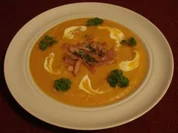 Süßkartoffelcremesuppe - Rezept