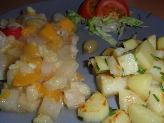 Kabeljau "Picasso" - Rezept