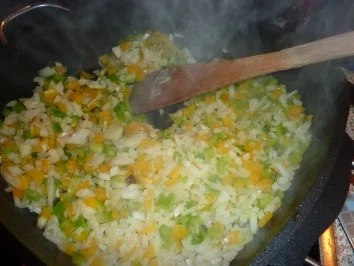 Fl/Schwein: Würstchen in Tomaten-Gemüsesoße - Rezept - Bild Nr. 7