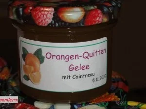 M+G:  QUITTEN - ORANGEN - GELEE - Rezept