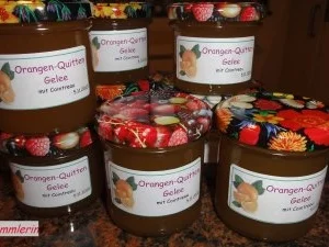 M+G:  QUITTEN - ORANGEN - GELEE - Rezept - Bild Nr. 7
