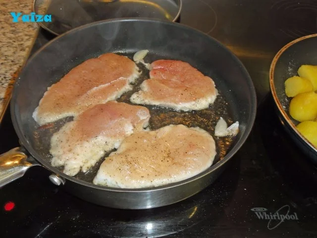 Rezept: Hühnerschnitzel Yaiza Bild Nr. 3 Hühnerschnitzel Yaiza - Rezept - Bild Nr. 3