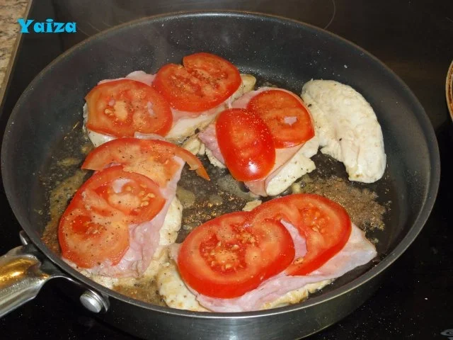 Rezept: Hühnerschnitzel Yaiza Bild Nr. 5 Hühnerschnitzel Yaiza - Rezept - Bild Nr. 5