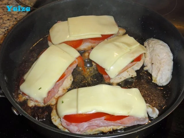 Rezept: Hühnerschnitzel Yaiza Bild Nr. 6 Hühnerschnitzel Yaiza - Rezept - Bild Nr. 6