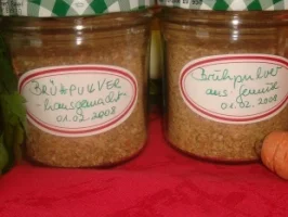 Rezept: Brühpulver selbst gemacht Brühpulver selbst gemacht - Rezept