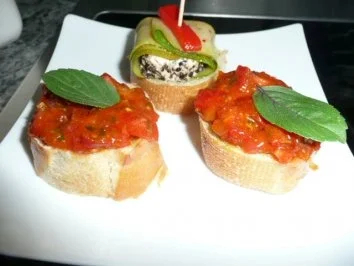 BRUSCETTA-Tomaten - Rezept