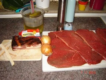 Fleisch : Rinderrouladen - Rezept - Bild Nr. 3