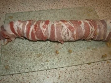 Rezept: Schweinefilet - gefüllt im Speckmäntelchen Bild Nr. 9 Schweinefilet - gefüllt im Speckmäntelchen - Rezept - Bild Nr. 9