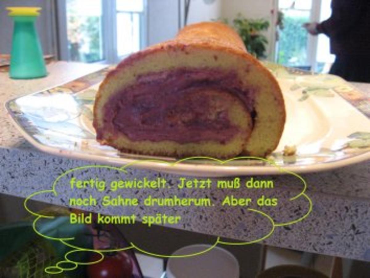 Heidelbeerrolle - Rezept - Bild Nr. 2