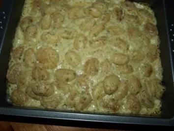 Rezept: Gnocchi mit Kräuterkäsesoße Gnocchi mit Kräuterkäsesoße - Rezept