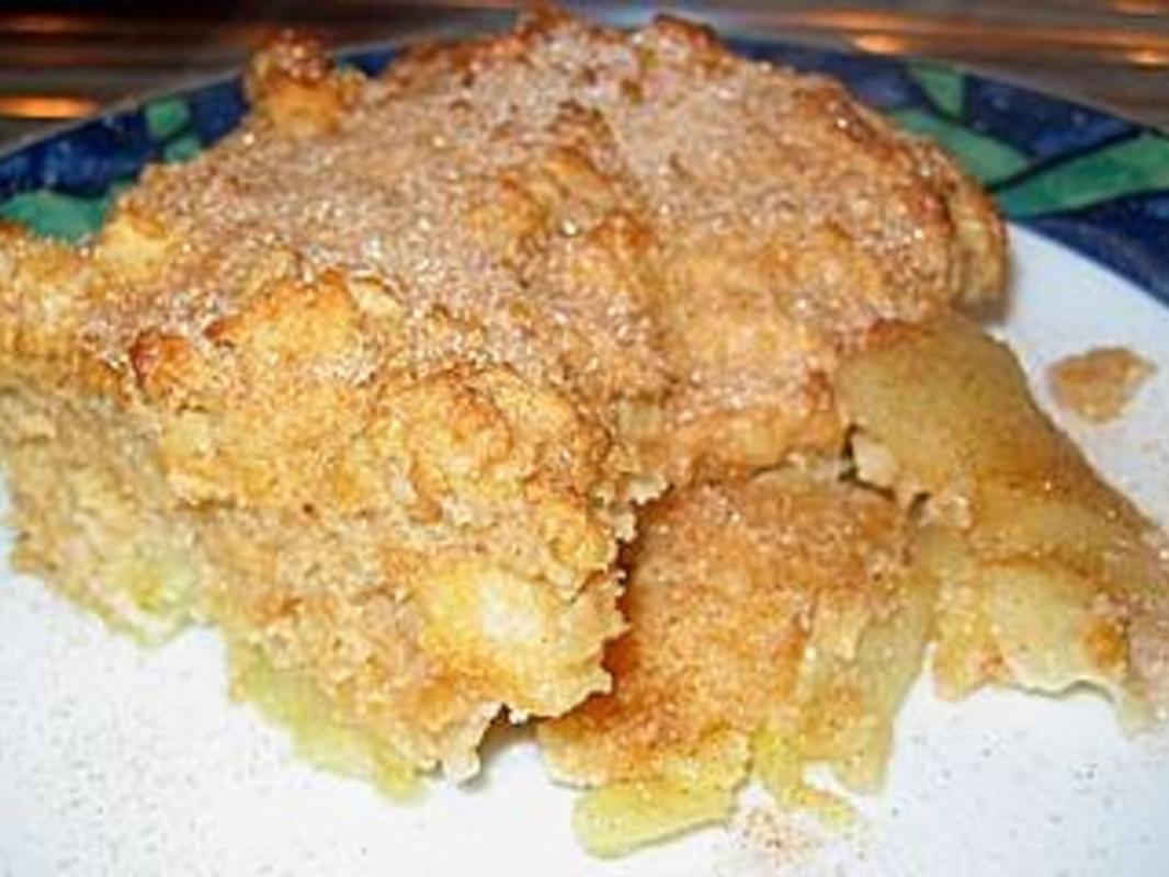 DESSERT: Zwieback-Apfelauflauf + Vanillesoße - Rezept - kochbar.de