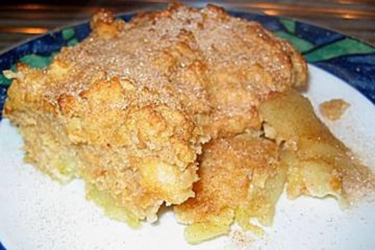 Bilder für DESSERT: Zwieback-Apfelauflauf + Vanillesoße - Rezept