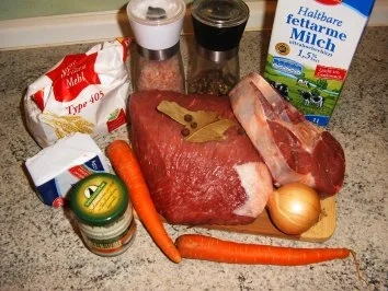 Rezept: Meerretichsoße mit Rindfleisch Bild Nr. 2 Meerretichsoße mit Rindfleisch - Rezept - Bild Nr. 2