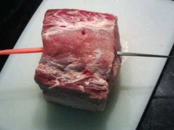 Fleischgerichte:Gespickter Karreebraten - Rezept - Bild Nr. 8