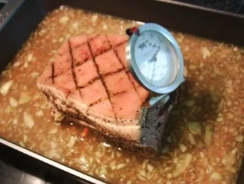 Fleischgerichte:Gespickter Karreebraten - Rezept - Bild Nr. 13