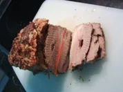 Fleischgerichte:Gespickter Karreebraten - Rezept