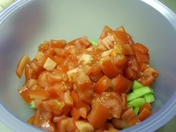 Hirtensalat mit selbsteingelegtem Schafskäse - Rezept - Bild Nr. 5