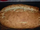 Kuchen: Quark -  Stollen mit Beerenzucker und Mandeln - Rezept