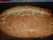 Kuchen: Quark -  Stollen mit Beerenzucker und Mandeln - Rezept