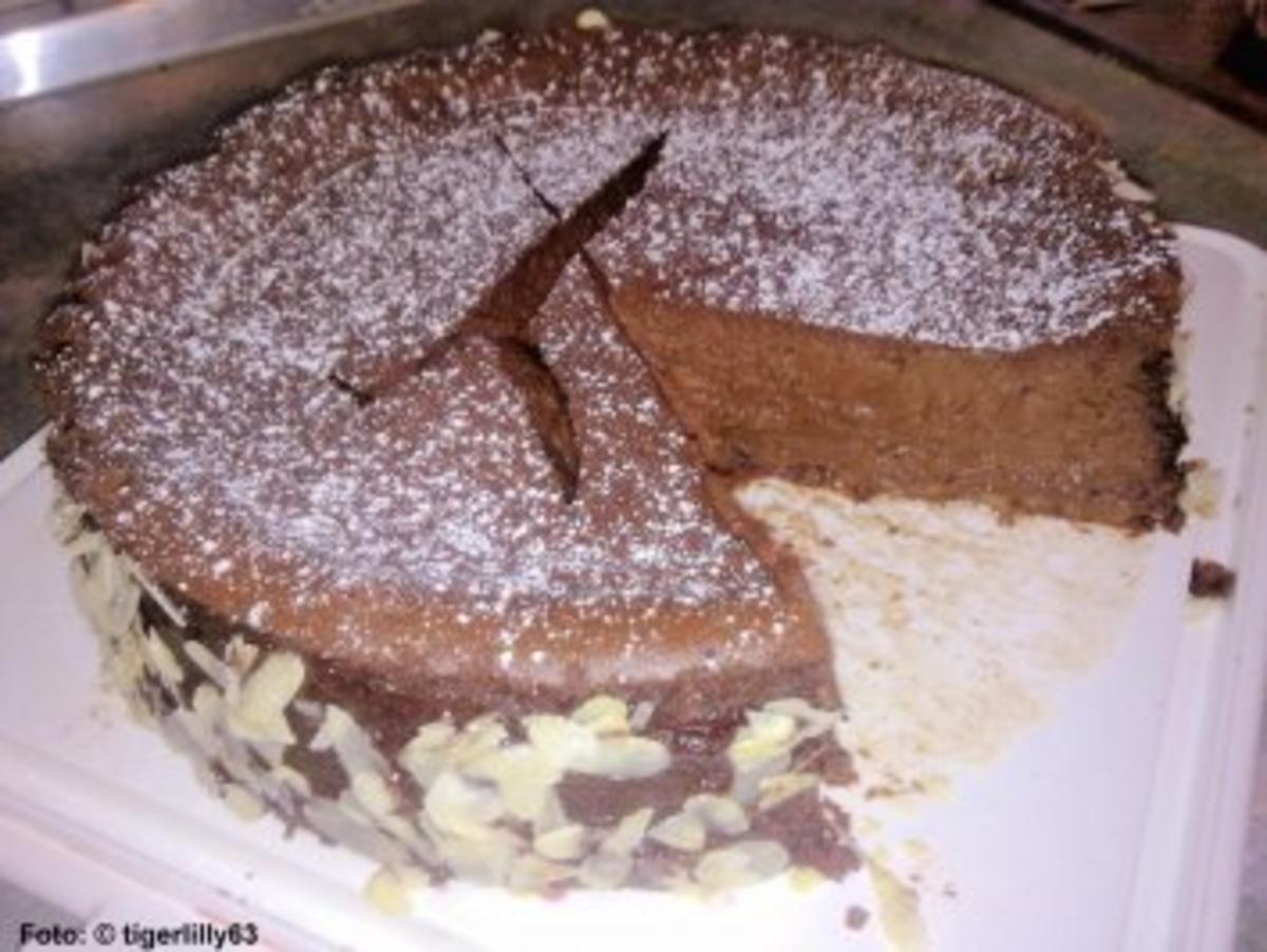 Schokoladen-Käsekuchen-Torte - Rezept - Bild Nr. 2