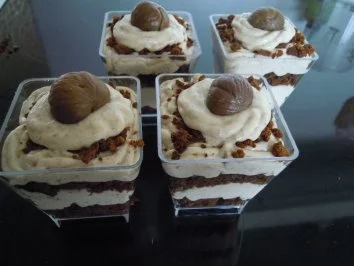 Maroni Creme - Dessert - Rezept - Bild Nr. 6