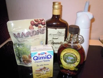 Maroni Creme - Dessert - Rezept - Bild Nr. 2