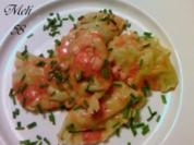 Vorspeise: Krebsfleisch-Ravioli in  Paprika-Butter - Rezept