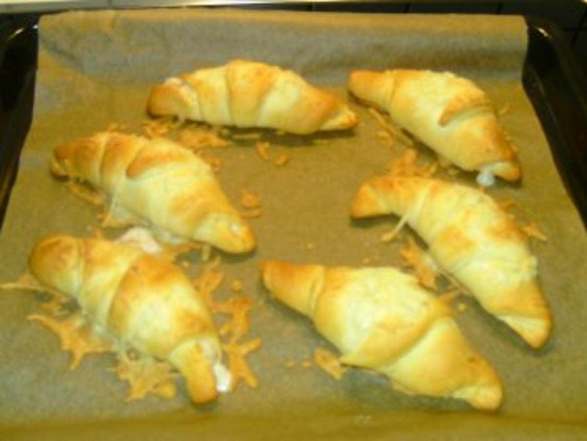 Schinken-Käse Croissants - Rezept mit Bild - kochbar.de